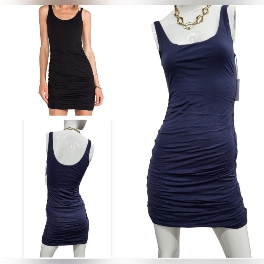 NWT Velvet by Graham & Spencer Tai Gauzy Whisper Dress in Malachite Size Small